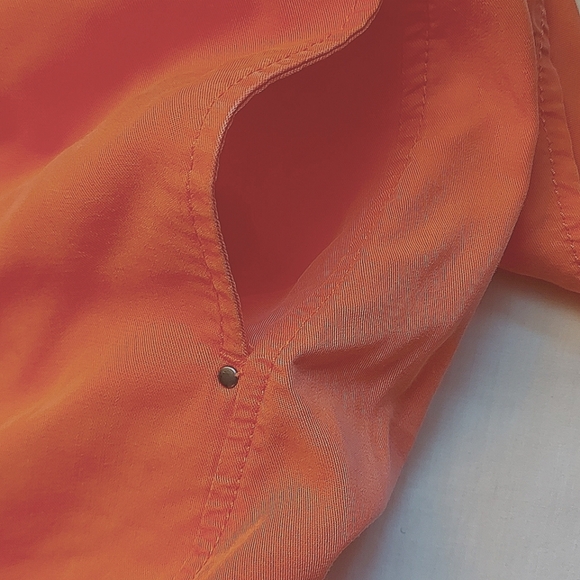 Sandwich Bright Orange Short Sleeves Dress - Picture 6 of 13